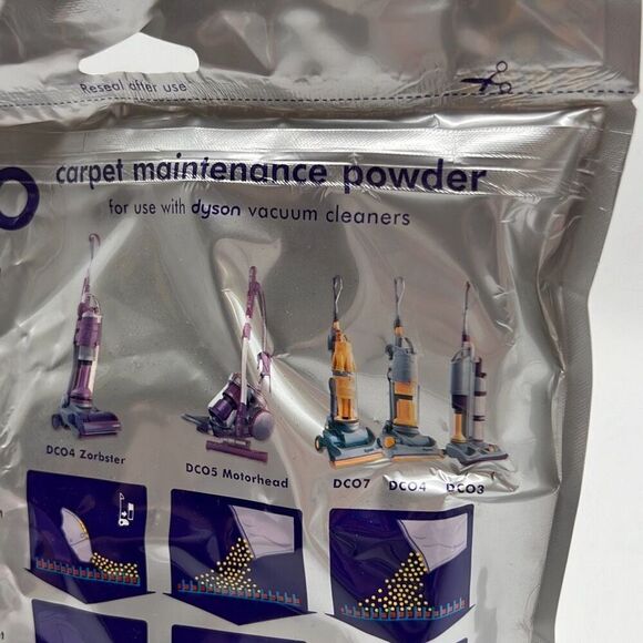 Dyson Zorb Cleaner Refreshing Carpet Maintenance Powder 26.5 Oz Sealed Bag - Picture 8 of 13